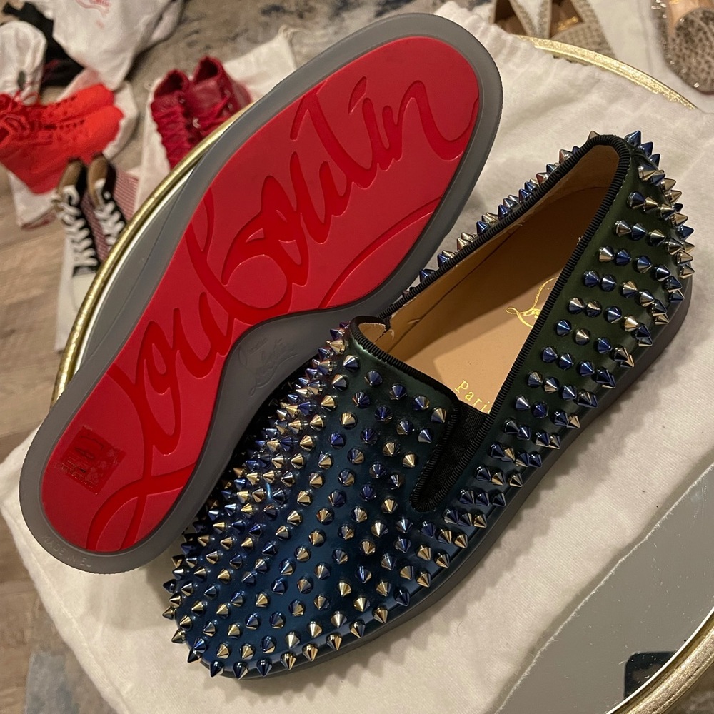 Christian Louboutin Athletic Spike Sneakers 40 EU